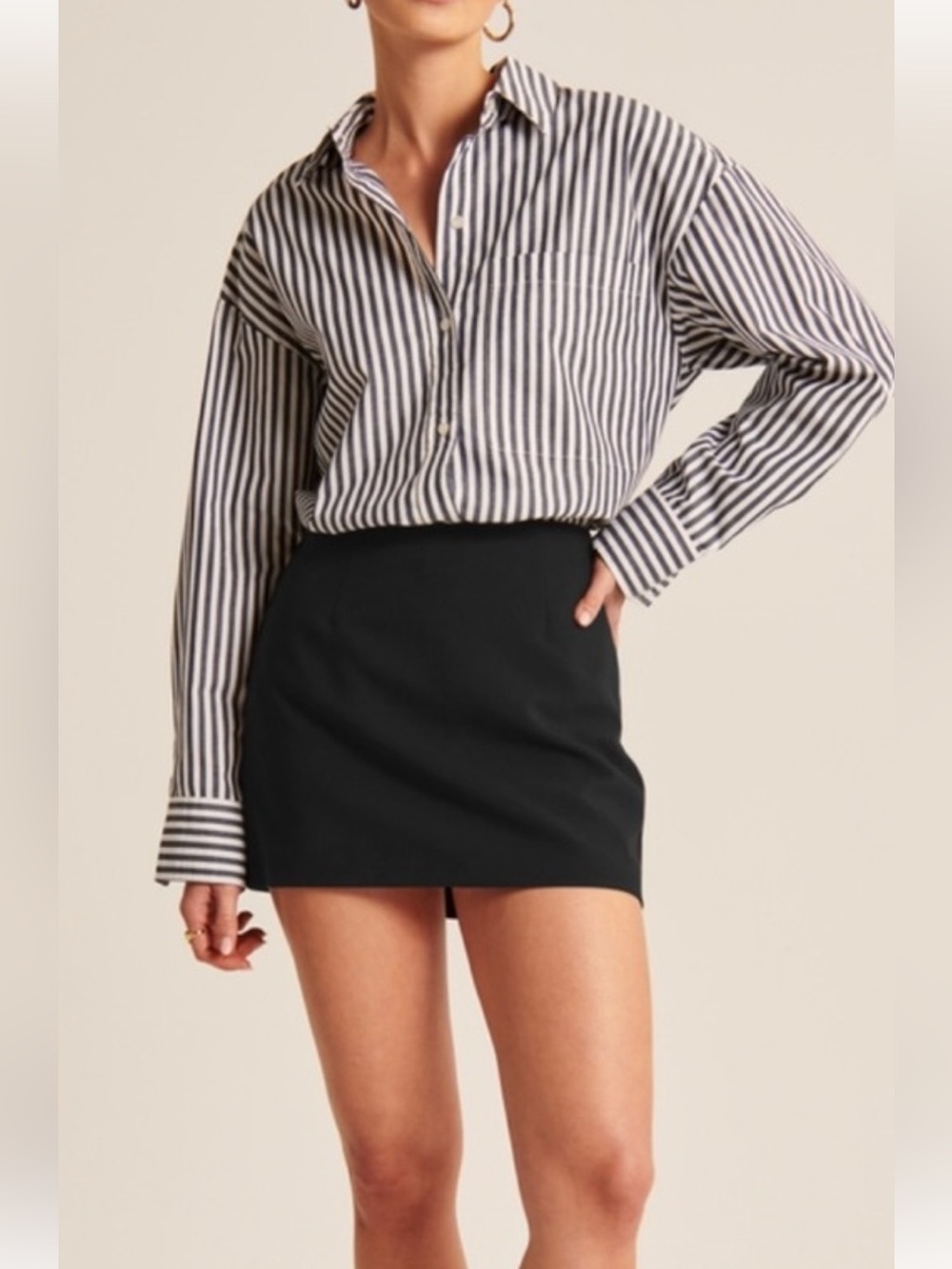 Abercrombie & Fitch Black Mini Skirt / Skort